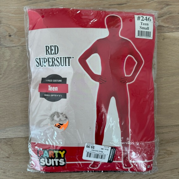 Ninja Kids VEST with MASK and RED SUPERSUIT - Picture 3 of 4
